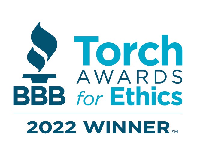 Patriot Roofing Named Winner of BBB Torch Awards**