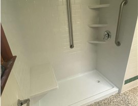 Shower Project in East New Market, MD by Peninsula Bath