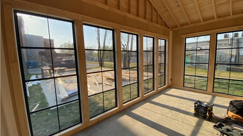 Porch Enclosure Project in Mountainside, NJ by DIY Porch Enclosures