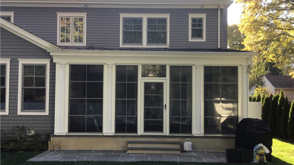 Porch Enclosure Project in Fair Haven, NJ by DIY Porch Enclosures