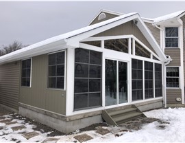 Porch Enclosure Project in Mountainside, NJ by DIY Porch Enclosures