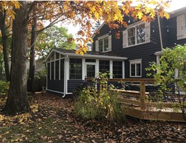 Porch Enclosure Project in Mountainside, NJ by DIY Porch Enclosures