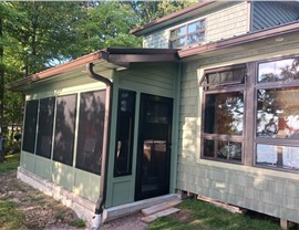 DIY Enclosure System Project in Brier Hill, NY by DIY Porch Enclosures