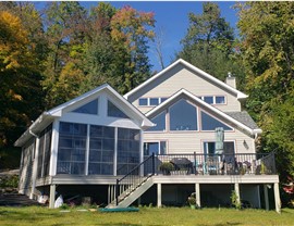 Porch Enclosure Project in Frankford, NJ by DIY Porch Enclosures