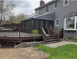 Porch Enclosure Project in Park Ridge, NJ by DIY Porch Enclosures