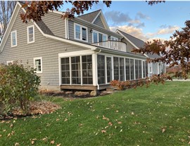 DIY Enclosure System Project in Northwest Harborcreek, PA by DIY Porch Enclosures