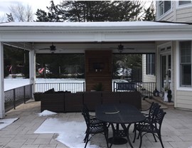 Porch Enclosure Project in Bridgewater Township, NJ by DIY Porch Enclosures