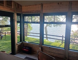 DIY Enclosure System Project in Brier Hill, NY by DIY Porch Enclosures