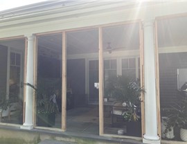 Porch Enclosure Project in Fair Haven, NJ by DIY Porch Enclosures