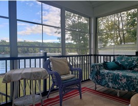 Porch Enclosure Project in Frankford, NJ by DIY Porch Enclosures