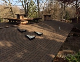 Roofing Project Project in Eagle, MI by Precision Roofing