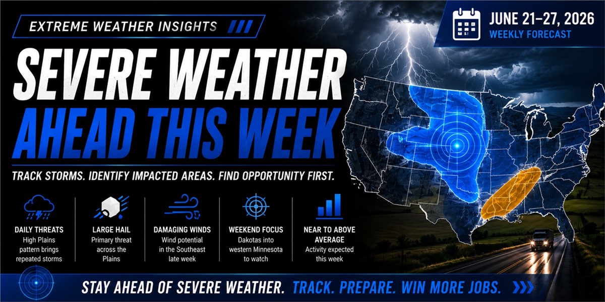 High Plains Severe Weather Pattern Continues This Week
