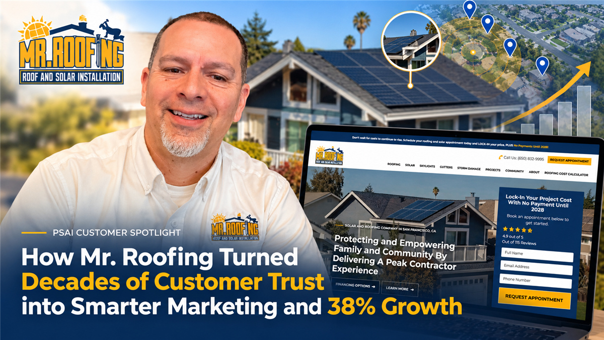How Mr. Roofing Turned Decades of Customer Trust into Smarter Marketing and 38% Growth