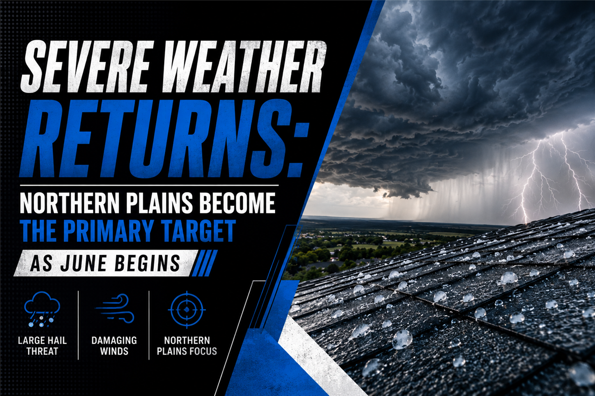 Severe Weather Returns: Northern Plains Become the Primary Target as June Begins