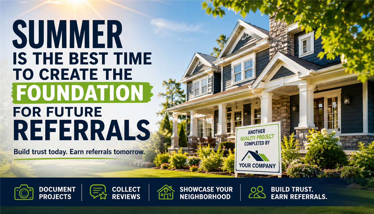 Why Summer Is the Best Time to Build the Foundation for Future Referrals