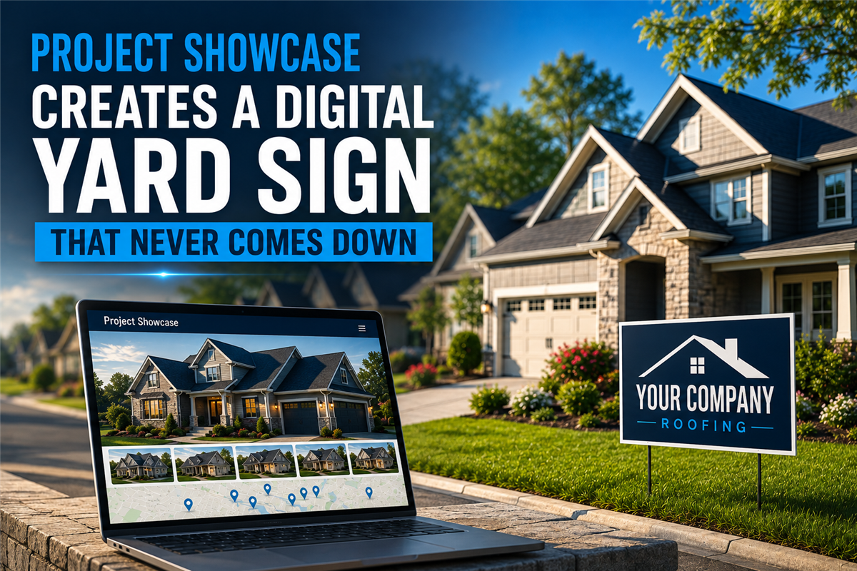Project Showcase Creates a Digital Yard Sign That Never Comes Down