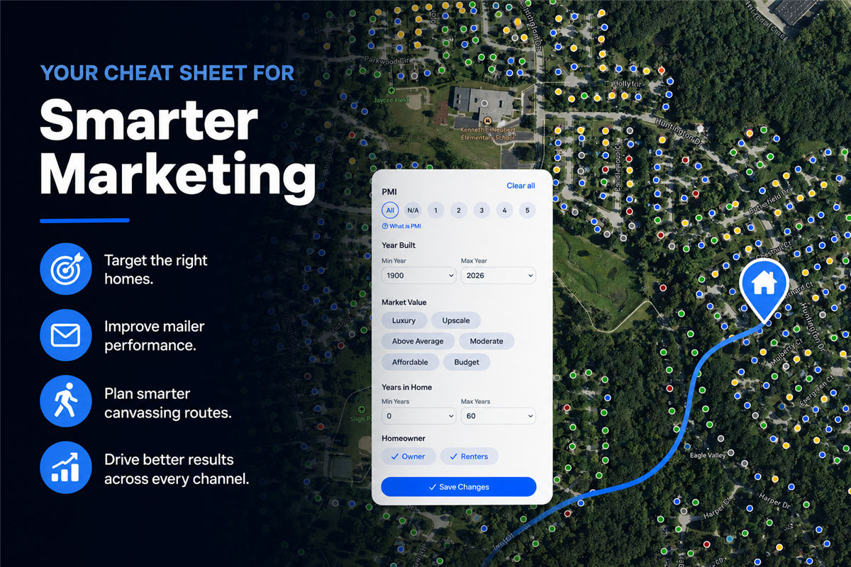 Your Marketing Cheat Sheet: Stop Guessing Which Homes to Target