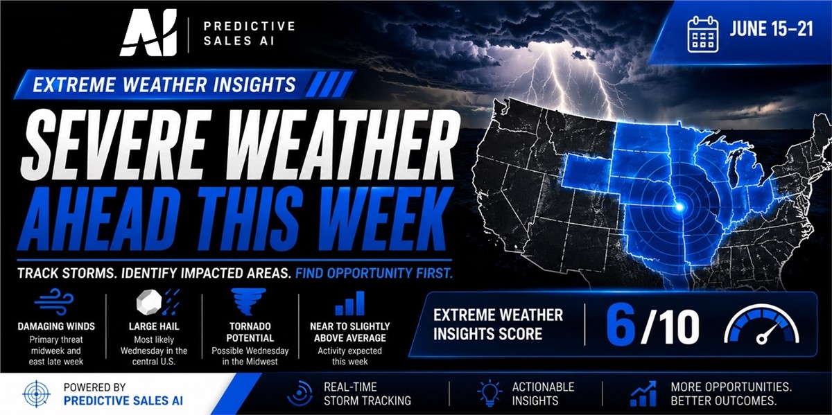 Severe Weather Remains Active as Damaging Winds and Large Hail Target the Midwest and Plains