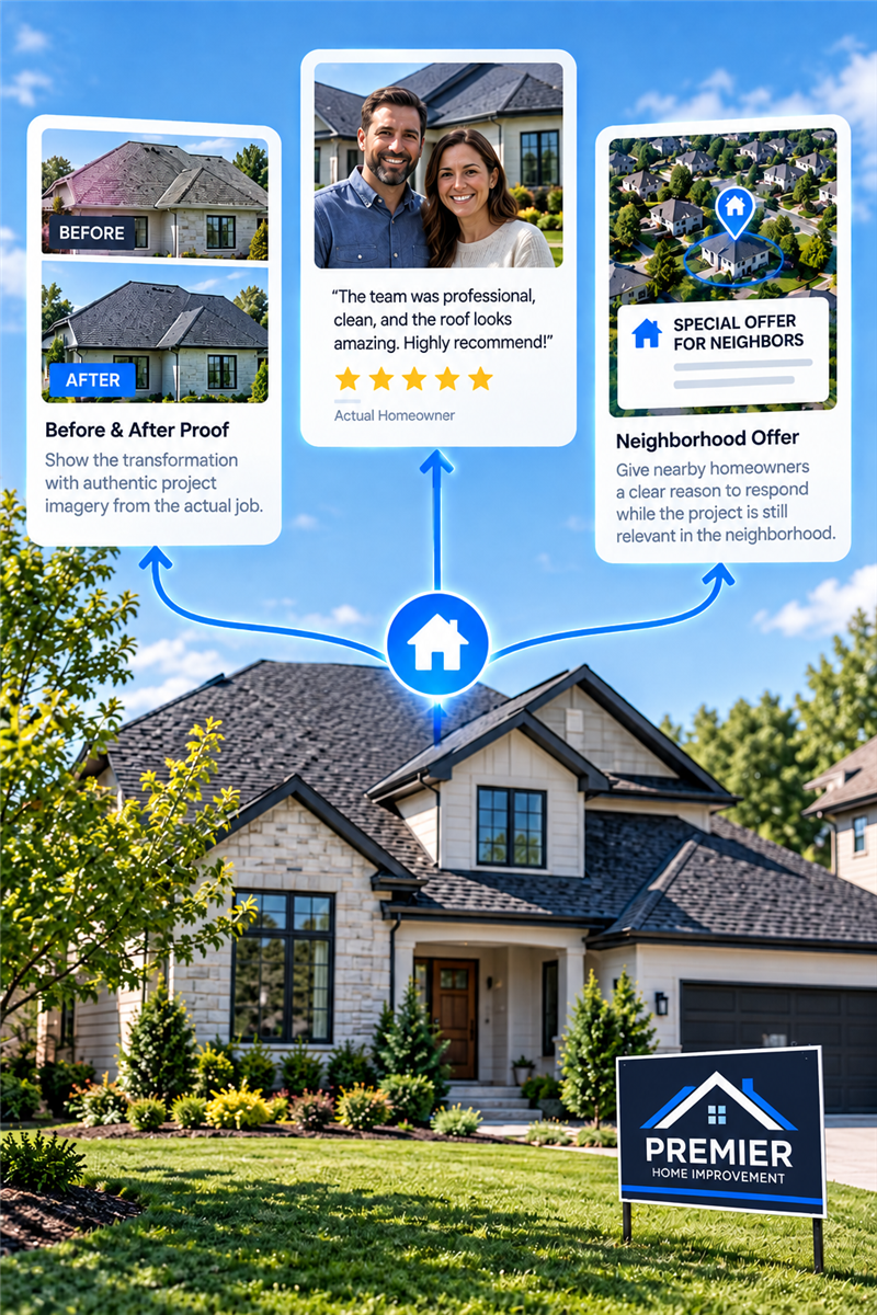 Project Marketing campaign examples built from a completed project