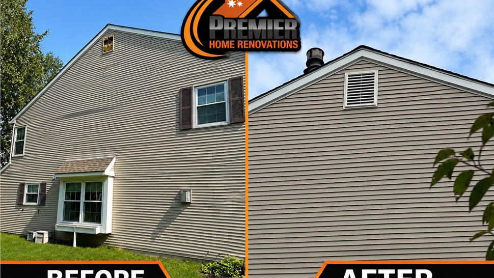 Siding Project in Newtown, Pennsylvania by Premier Home Renovations