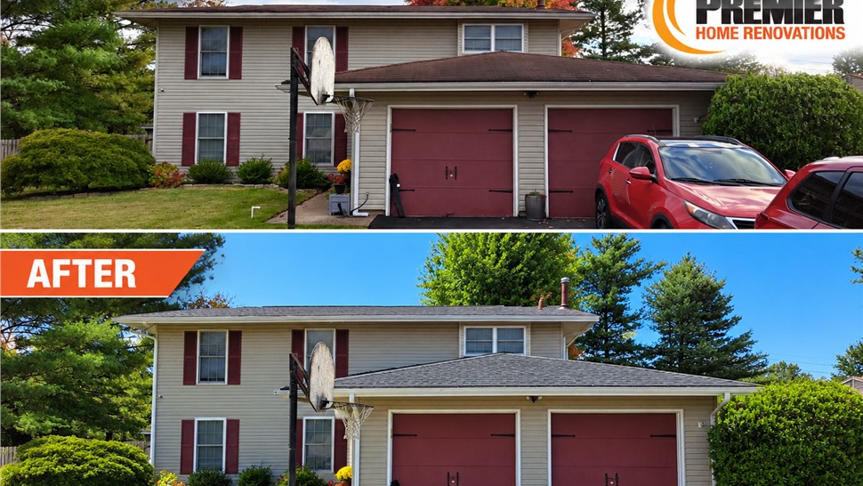 Roofing Project in Mt Holly, New Jersey by Premier Home Renovations