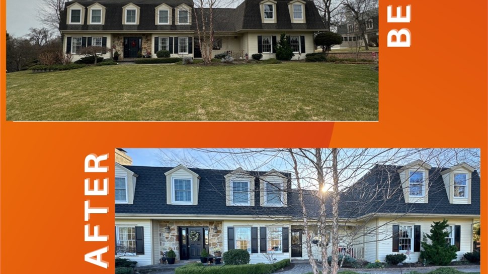 Roofing Project in Newtown Square, PA by Premier Home Renovations