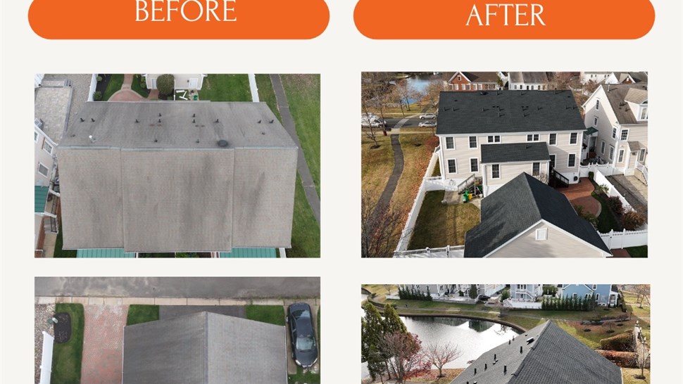 Roofing Project in Robbinsville Township, NJ by Premier Home Renovations