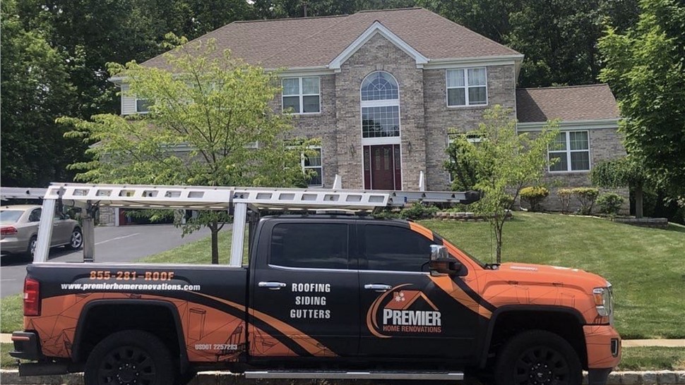 Roofing Project in Manalapan Township, NJ by Premier Home Renovations