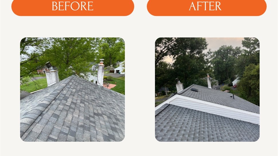 Roofing Project in Morrisville, PA by Premier Home Renovations
