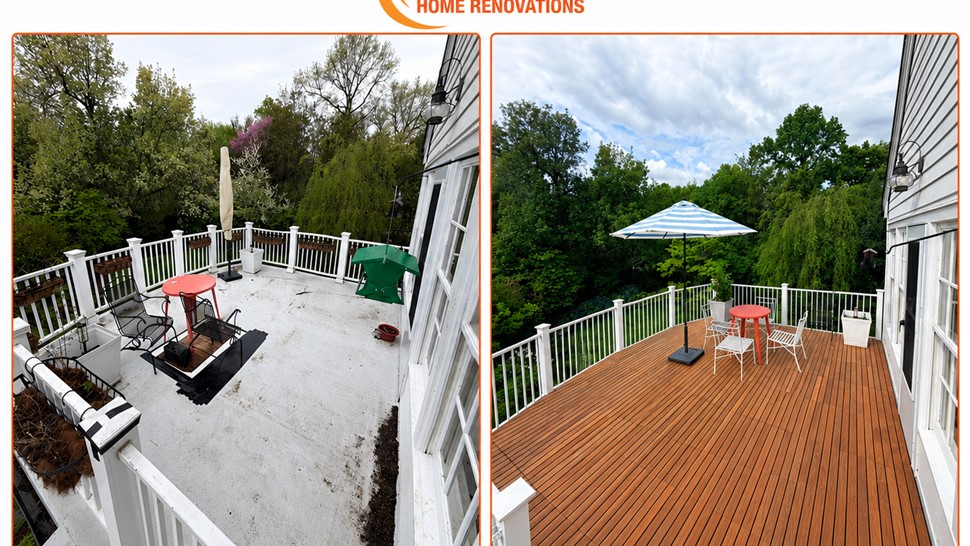 Decking, Roofing Project in Princeton, New Jersey by Premier Home Renovations