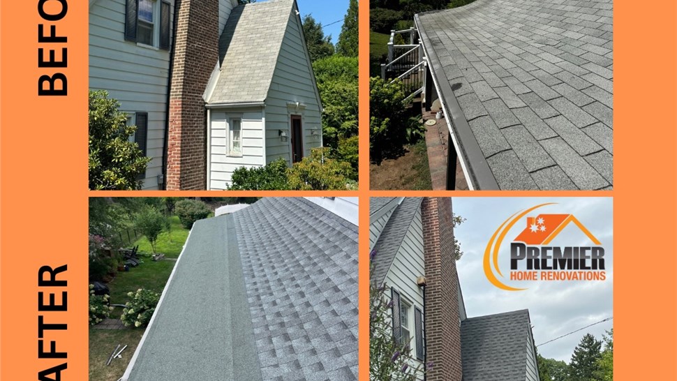 Roofing Project in Jenkintown, PA by Premier Home Renovations