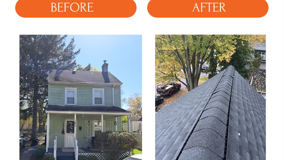 Roofing Project in Yardley, PA by Premier Home Renovations