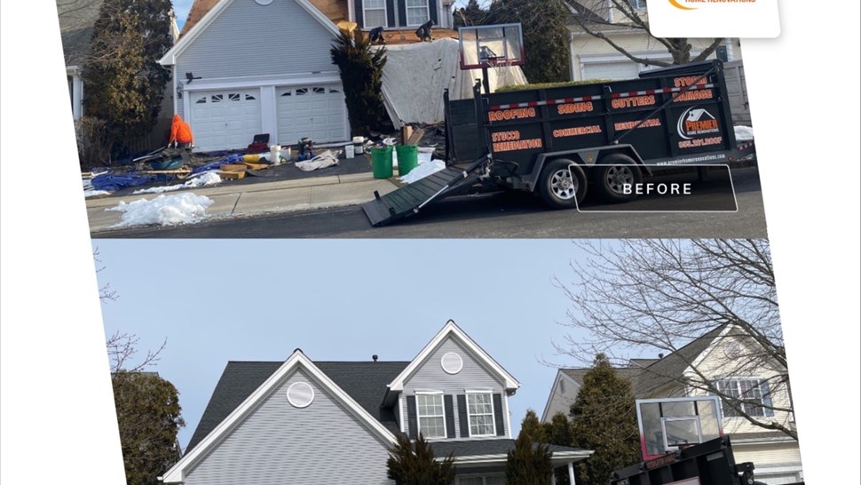 Roofing Project in Robbinsville Township, NJ by Premier Home Renovations