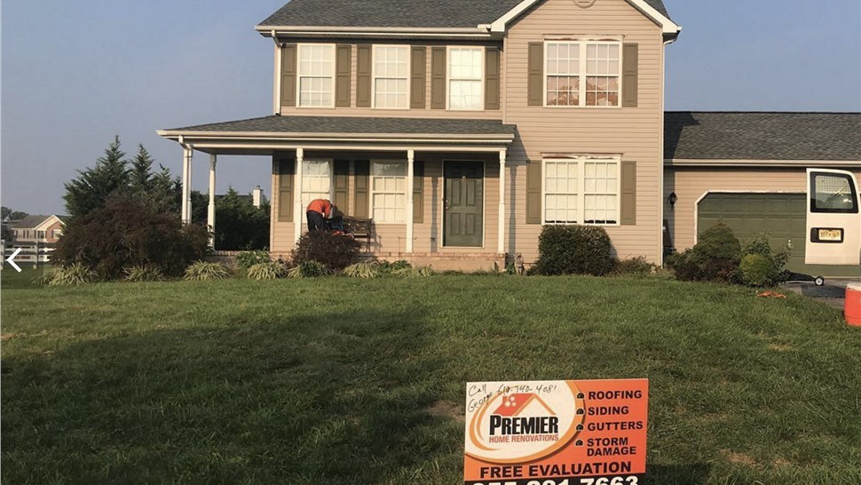 Roofing Project in Middletown, DE by Premier Home Renovations
