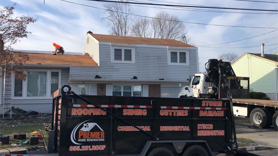 Roofing Project in Beverly, NJ by Premier Home Renovations