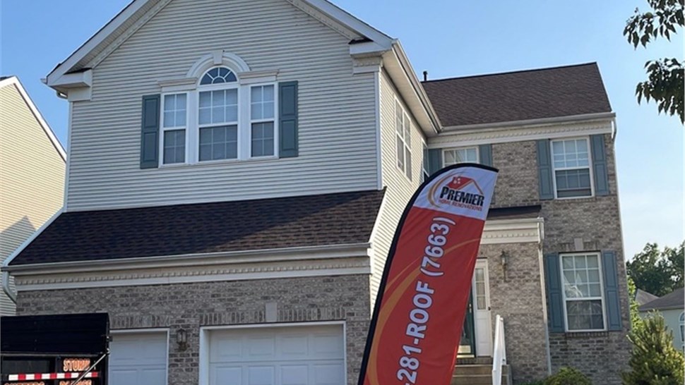 Roofing Project in Lawrence Township, NJ by Premier Home Renovations