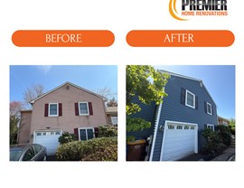 Gutters, Siding, Windows Project in Newtown, PA by Premier Home Renovations