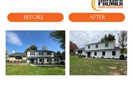 Siding Project in Newtown, PA by Premier Home Renovations