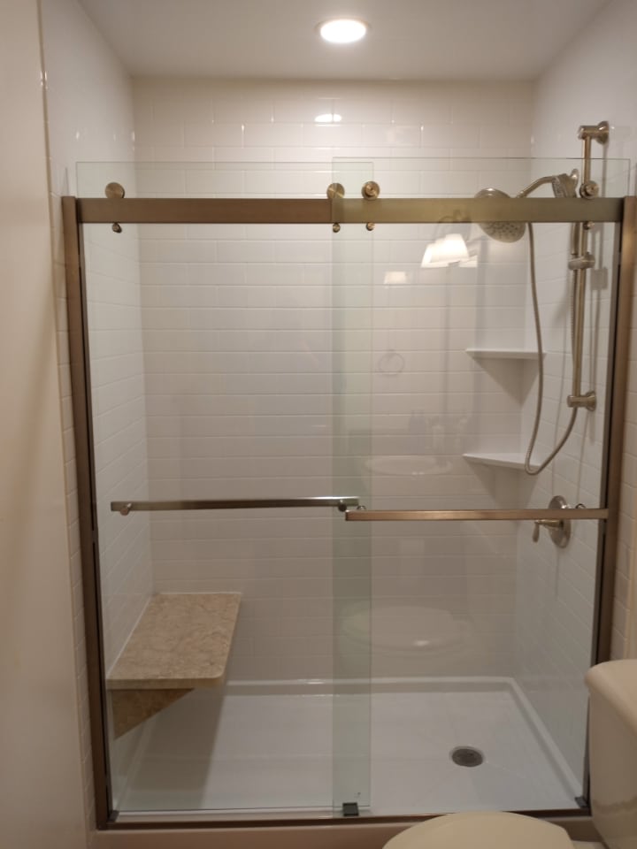 The Barn Style Shower Door