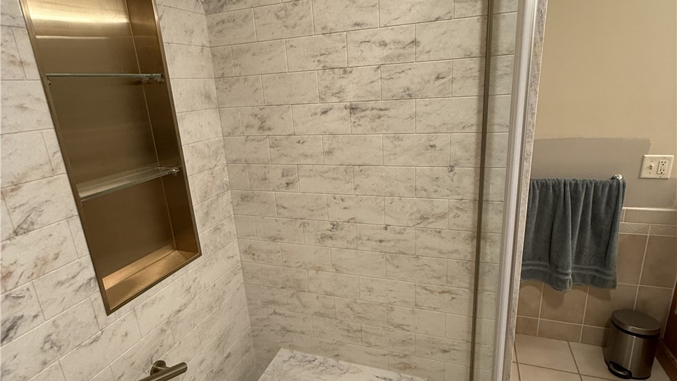 Showers Project in Kankakee, Illinois by Prime Baths and Home Solutions