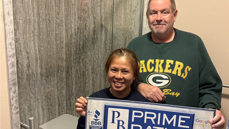 Showers Project in Pontiac, Illinois by Prime Baths and Home Solutions