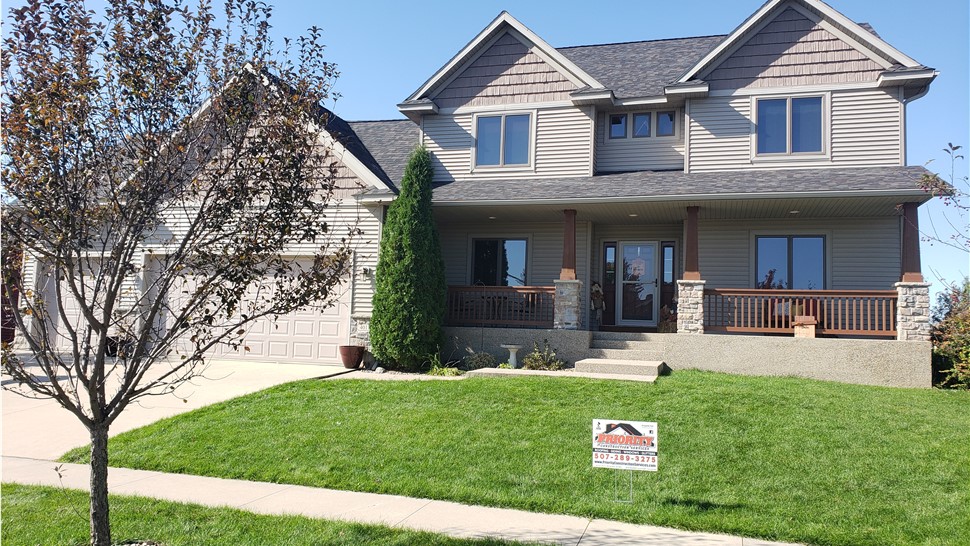 Roofing, Windows Project in Rochester, MN by Priority Construction Services