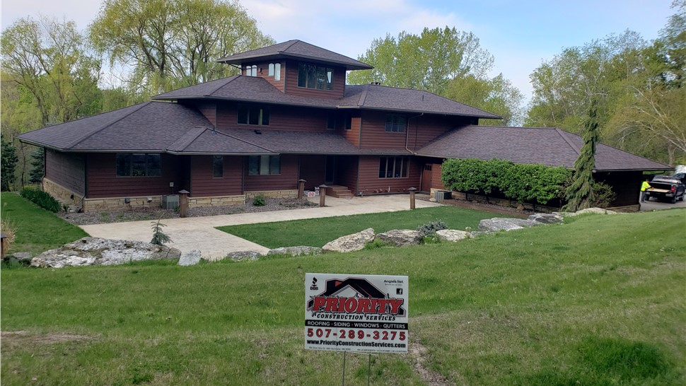 Roofing Project Project in Decorah, IA by Priority Construction Services