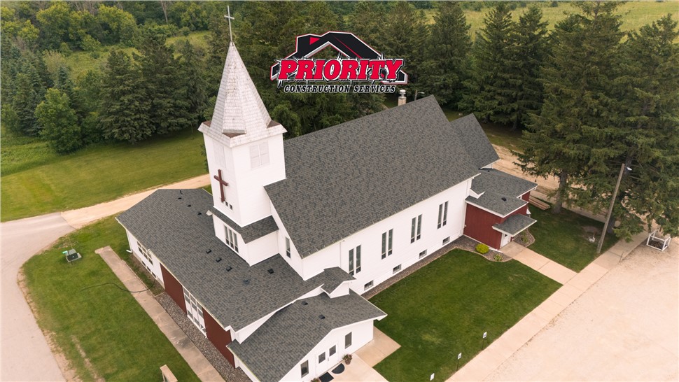 Roofing Project in Rochester, MN by Priority Construction Services