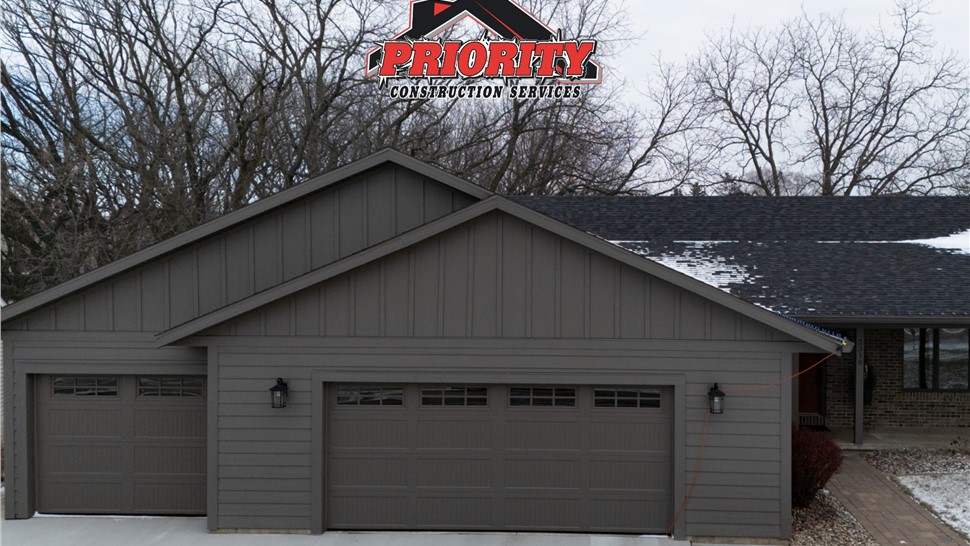 Roofing, Siding Project in Austin, MN by Priority Construction Services