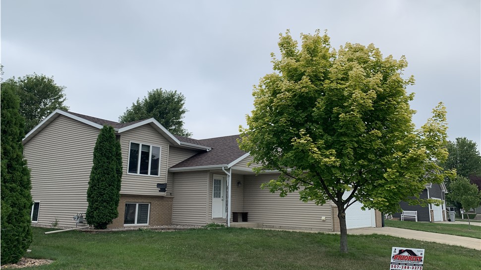 Roofing, Siding, Windows Project in Manly, IA by Priority Construction Services