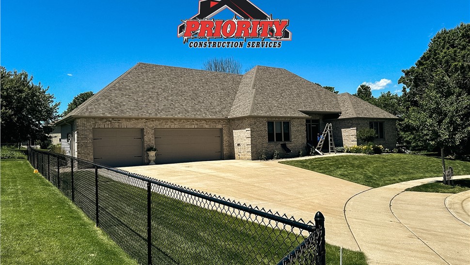 Roofing Project in Rochester, MN by Priority Construction Services