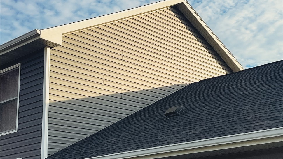 Gutters, Roofing, Siding Project in Byron, MN by Priority Construction Services