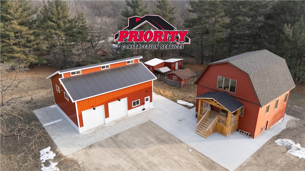 Roofing, Siding Project in Pine Island, MN by Priority Construction Services