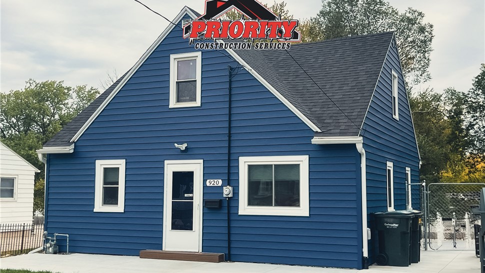 Gutters, Roofing, Siding Project in Rochester, MN by Priority Construction Services